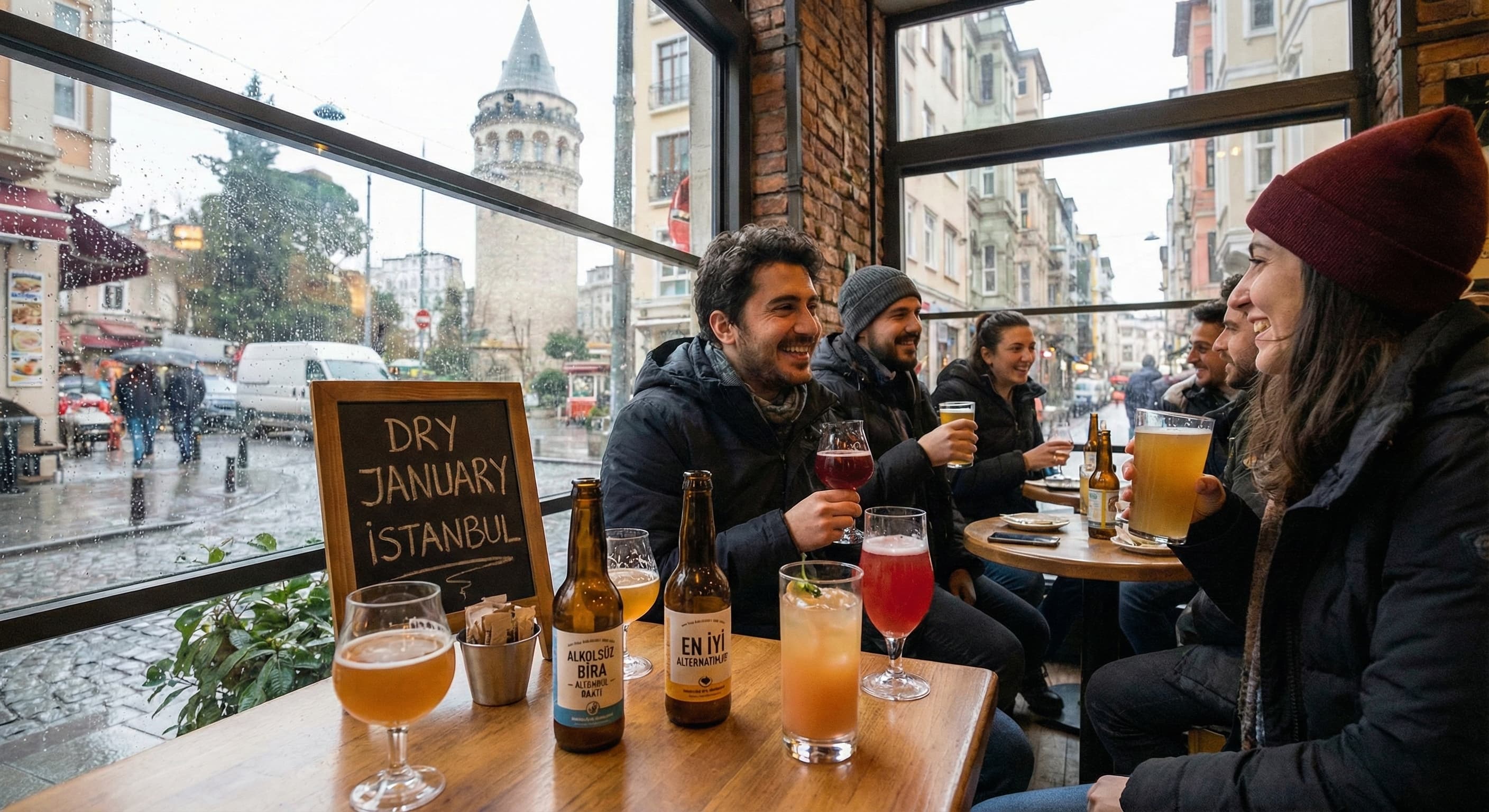 İstanbul'da Dry January: Alkolsüz Bira ve En İyi Craft Alternatifler